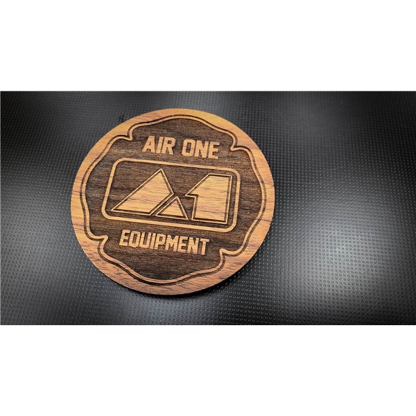 AIR ONE&#47; MSA WOODEN COASTERS